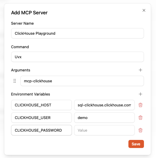 Добавить MCP-сервер