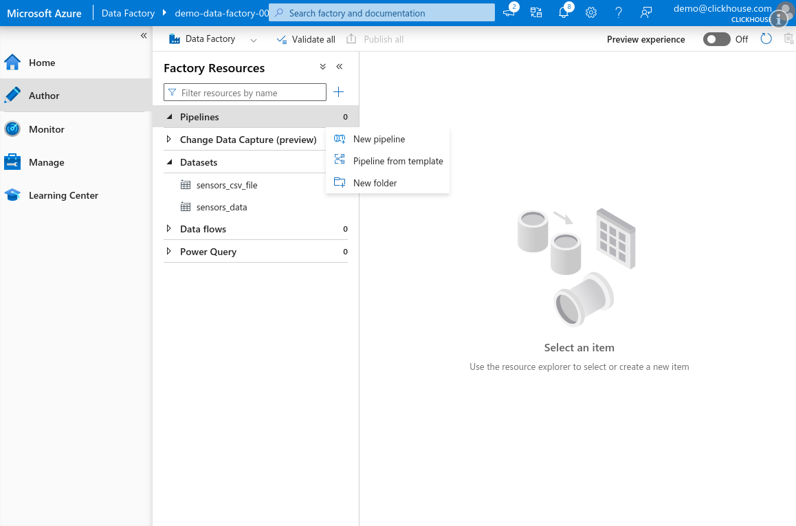 Новый элемент конвейера ADF
